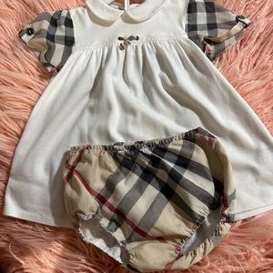 Authentic Burberry Davina Dress Bloomer size 12 month/74 cm